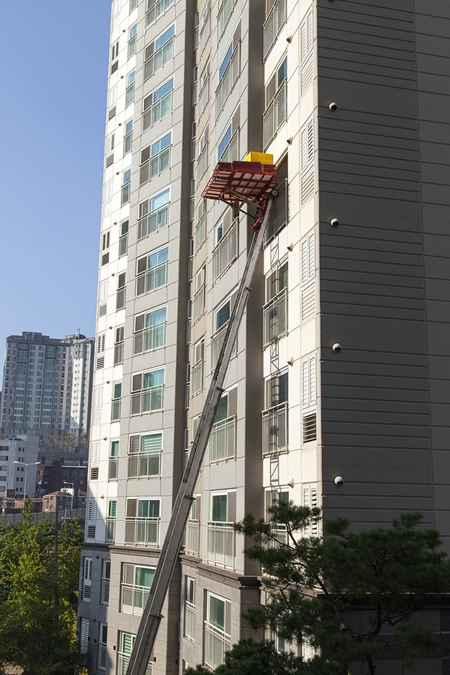 청주사다리차스카이차