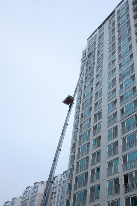 청주사다리차스카이차