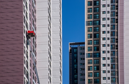 청주사다리차스카이차