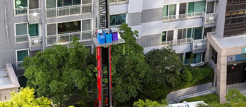 청주사다리차스카이차